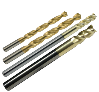 80% Ar-15 Lower Receiver Tool Kits - 1/4"- 3 Flute - 3/4" LOC - 4" OAL - ZrN Coated 80% AR15-AR10 Lower Receiver Jig End Mill