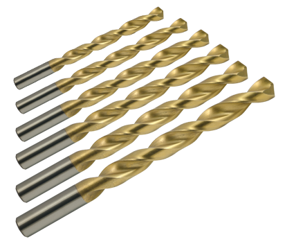 Drill Bit Kit - 1/4"- 3 Flute - 3/4" LOC - 4" OAL - ZrN Coated 80% AR15-AR10 Lower Receiver Jig End Mill