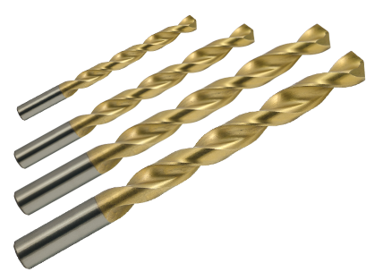 Drill Bit Kit - 1/4"- 3 Flute - 3/4" LOC - 4" OAL - ZrN Coated 80% AR15-AR10 Lower Receiver Jig End Mill