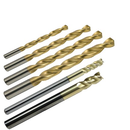 80% Ar-15 Lower Receiver Tool Kits - 1/4"- 3 Flute - 3/4" LOC - 4" OAL - ZrN Coated 80% AR15-AR10 Lower Receiver Jig End Mill