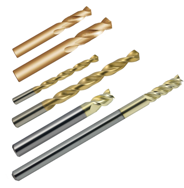 80% Ar-15 Lower Receiver Tool Kits - 1/4"- 3 Flute - 3/4" LOC - 4" OAL - ZrN Coated 80% AR15-AR10 Lower Receiver Jig End Mill