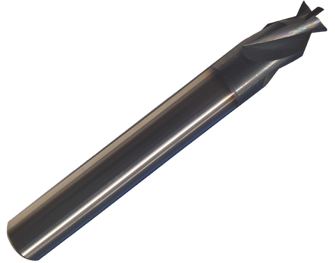 300" Dia, .110 LOC, 2.50" OAL, 4 Variable  FL., 60 Degree Inc. 3/8" Shank, Nano/3 Coated